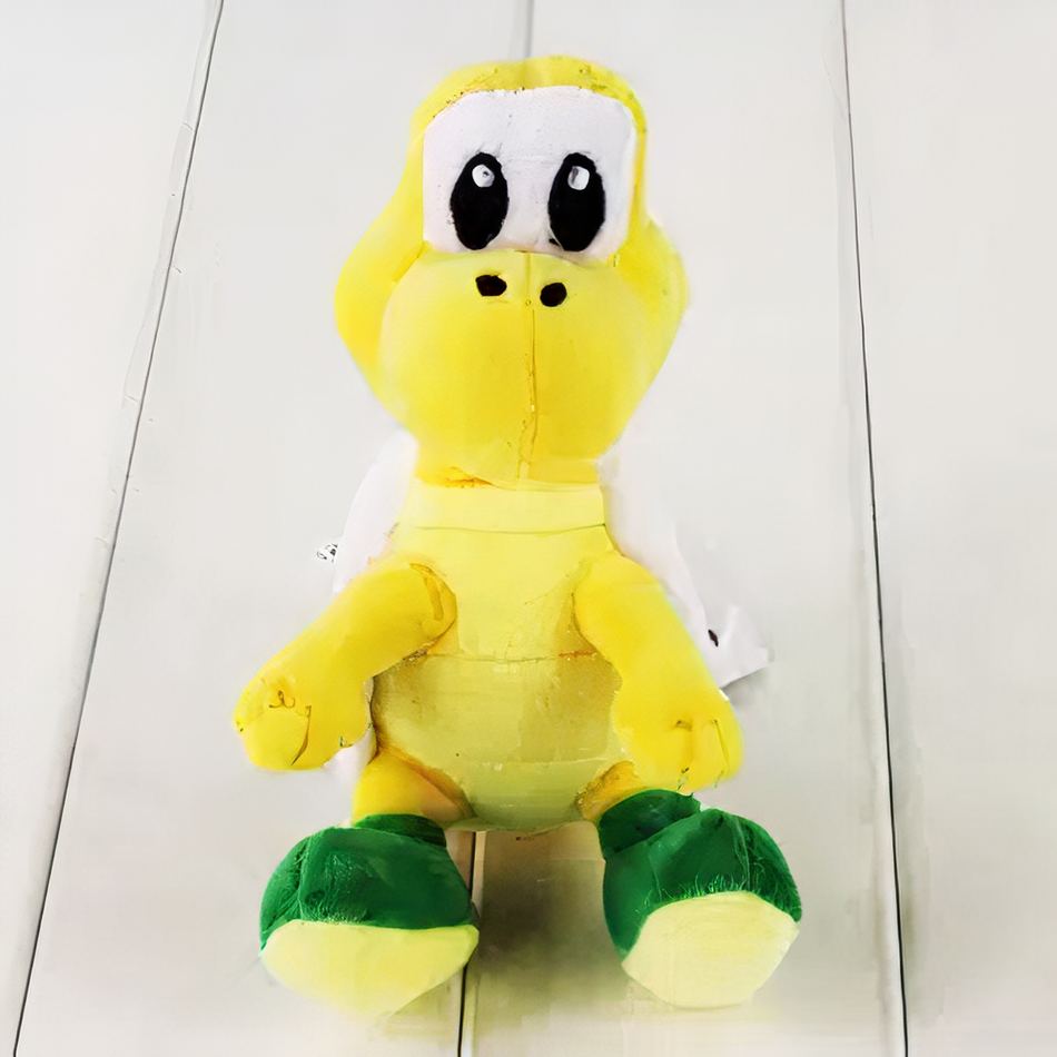 Peluche Tortue Koopa Troopa Verte Mario - Idéale pour les Enfants