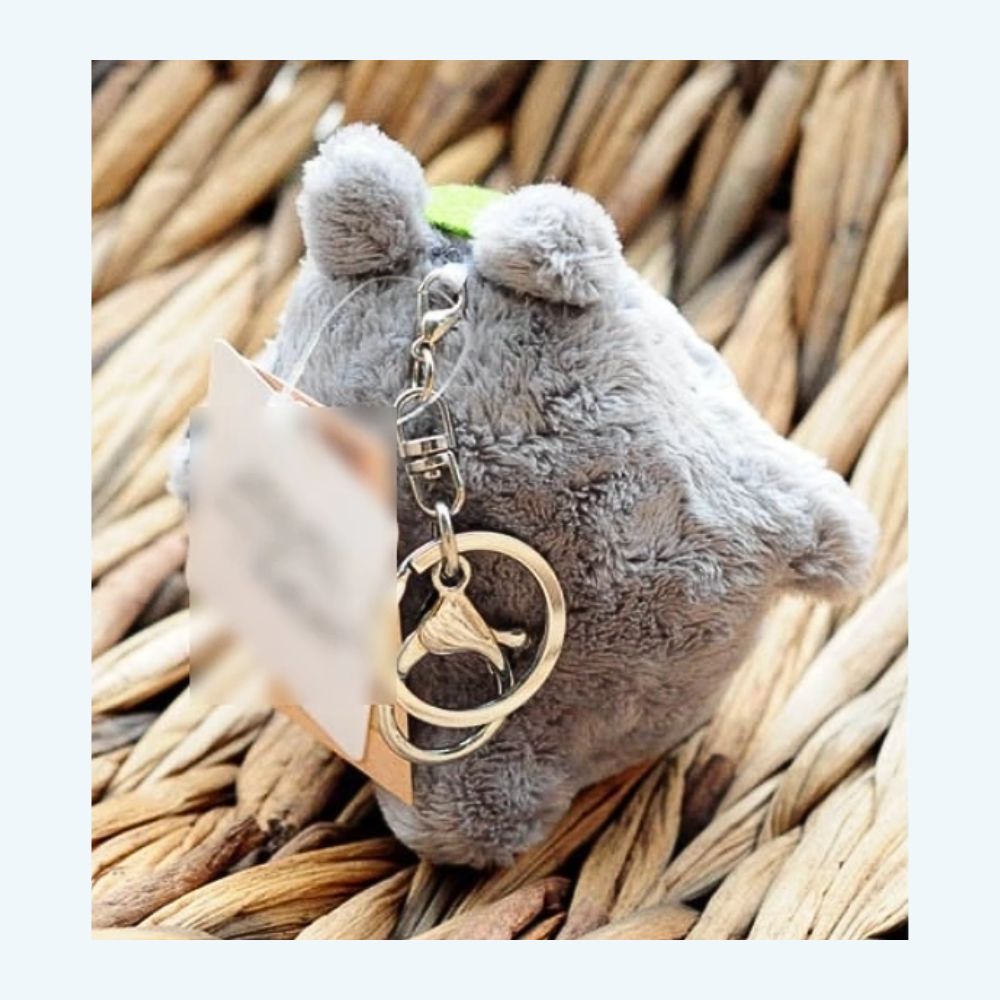 Peluche Totoro gris mignon porte-clés Ghibli
