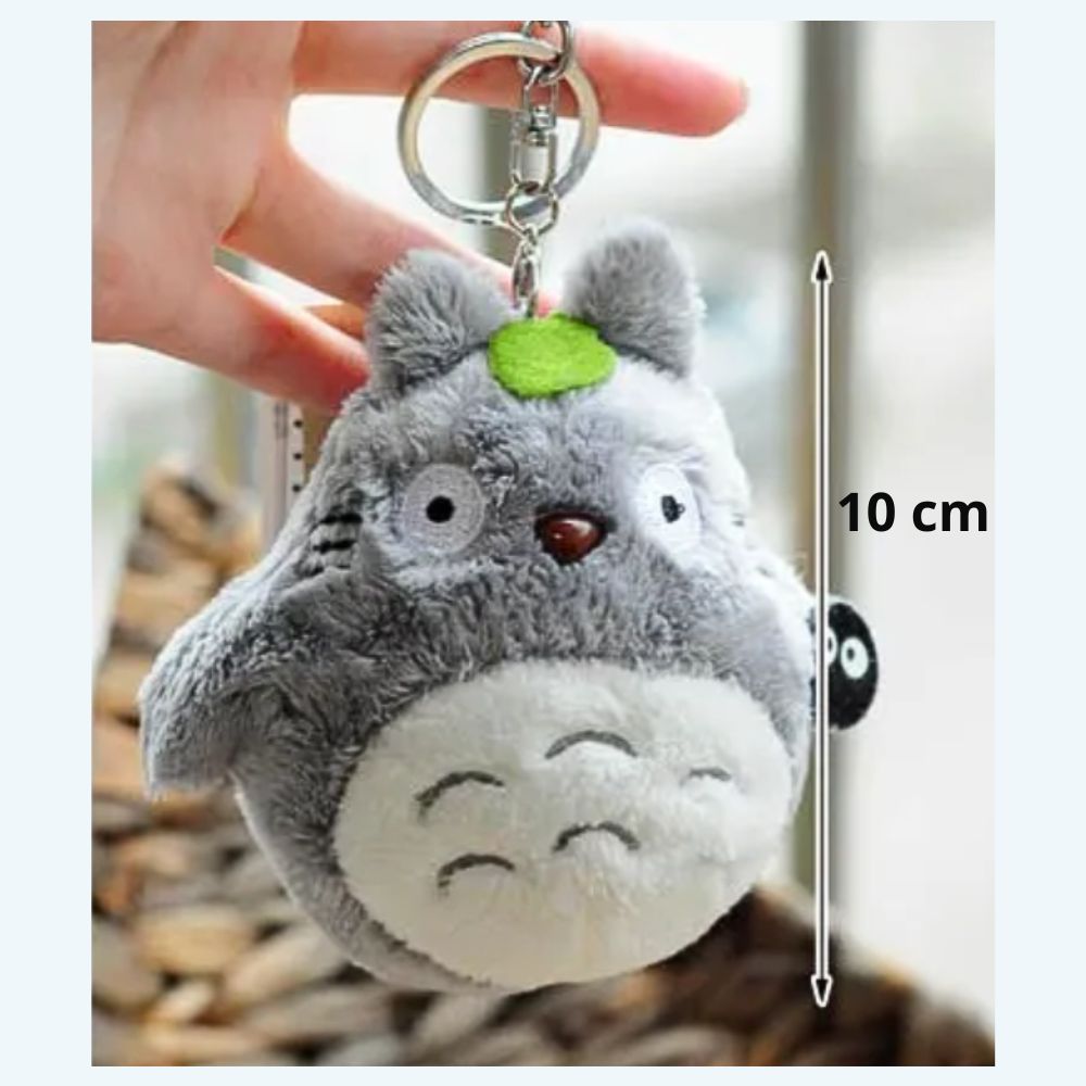 Peluche Totoro gris mignon porte-clés Ghibli