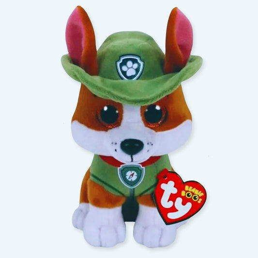 Peluche Tracker Pat Patrouille - chien doux et câlin
