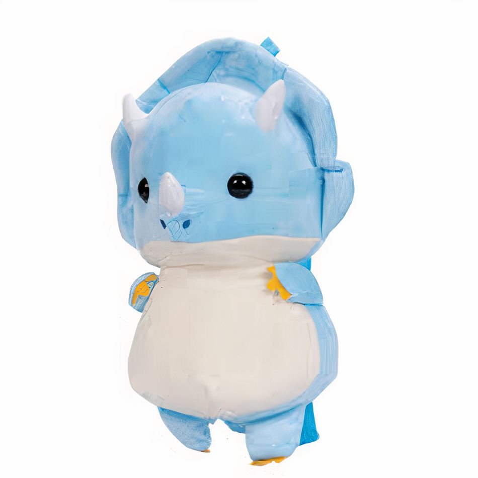 Peluche Tricératops Sac à Dos Enfant - Doux et Ludique