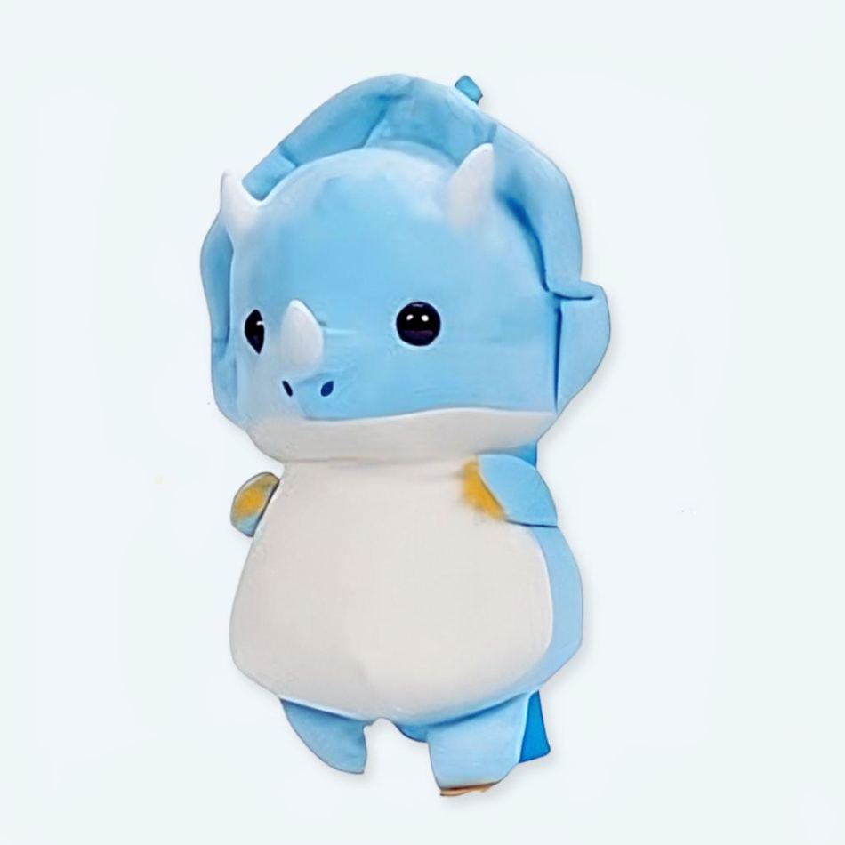 Peluche Tricératops Sac à Dos Enfant - Doux et Ludique