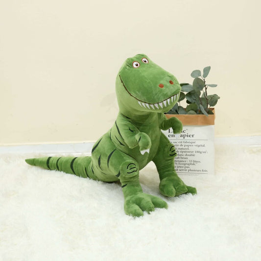 Peluche Tyrannosaure Vert Doux Enfant Jurassic 