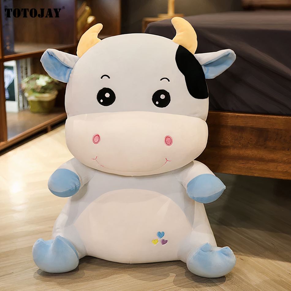 Peluche Vachou, l'adorable compagne câline des enfants de la ferme