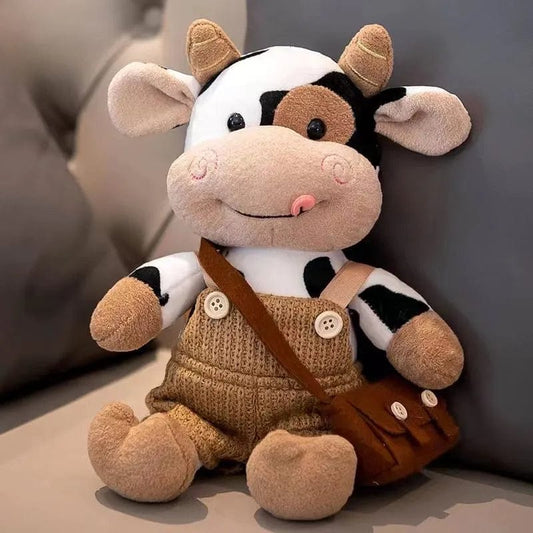 Peluche Vache en Salopette Exclusive