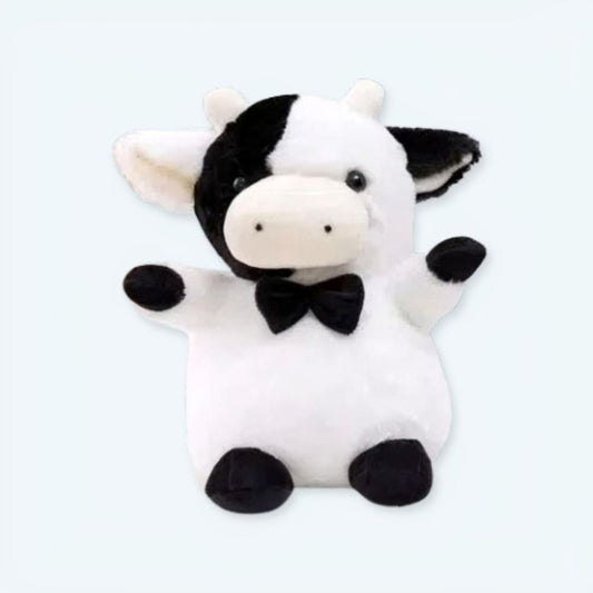 Peluche Vachounet Gentleman douce enfant câlin élégant.