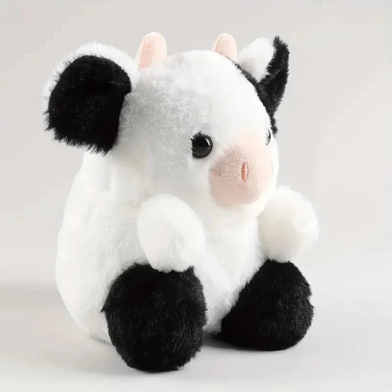 Peluche Vache Adorable Noir & Blanc