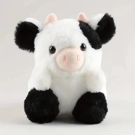 Peluche Vache Adorable Noir & Blanc