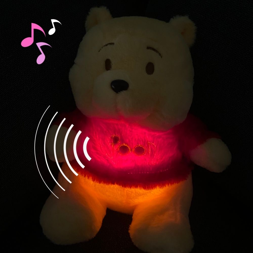 Peluche Winnie l'Ourson - Berceuse Douce et Câline