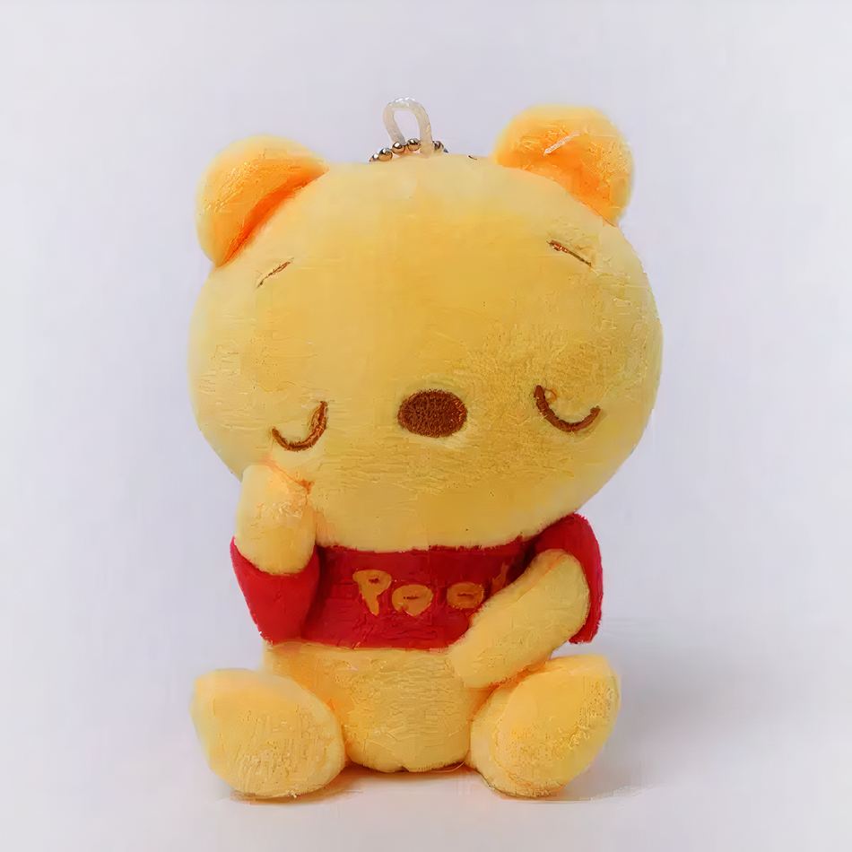Peluche Winnie l'Ourson porte-clé doux pour enfant