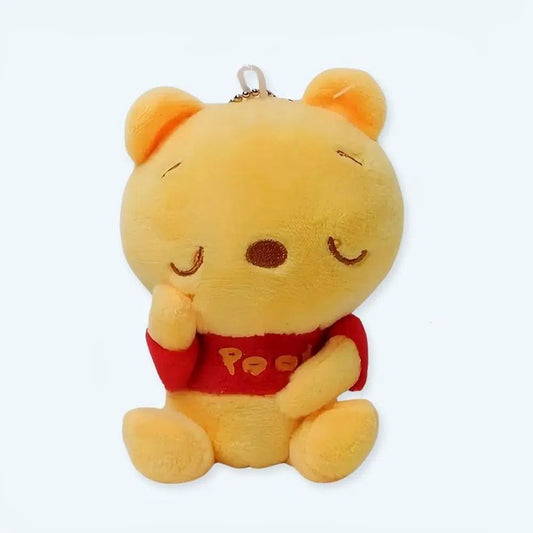 Peluche Winnie l'Ourson porte-clé doux pour enfant