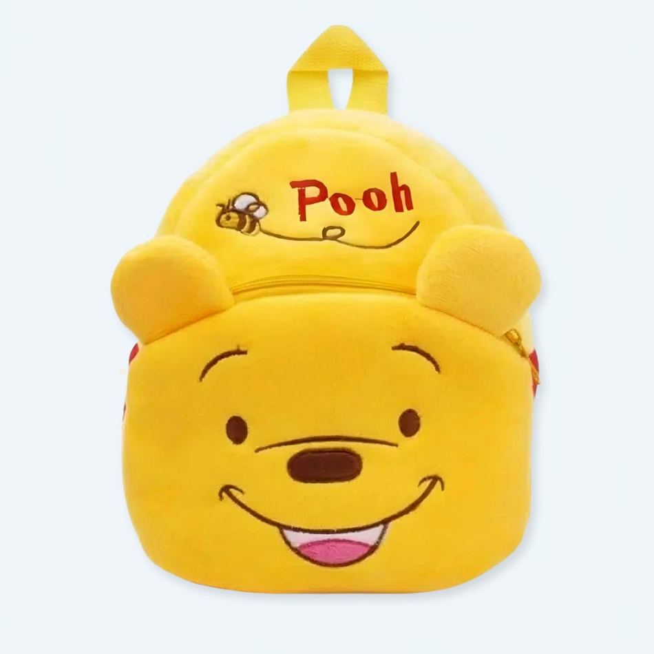 Peluche Winnie l'Ourson - Sac à dos doux et câlin pour enfant