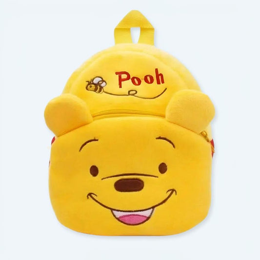 Peluche Winnie l'Ourson - Sac à dos doux et câlin pour enfant