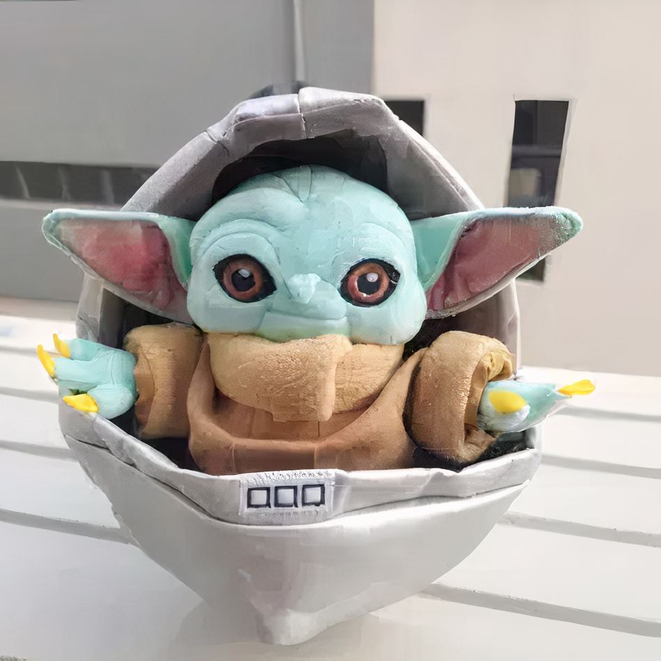 Peluche Yoda Star Wars : adorables berceau doux pour enfant