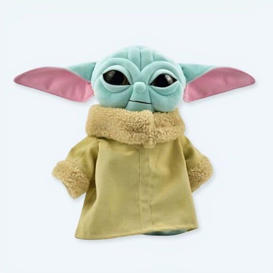 Peluche Yoda bleu doux galactique pour enfant câlin