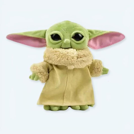 Peluche Yoda vert galactique, 20cm doux et câlin